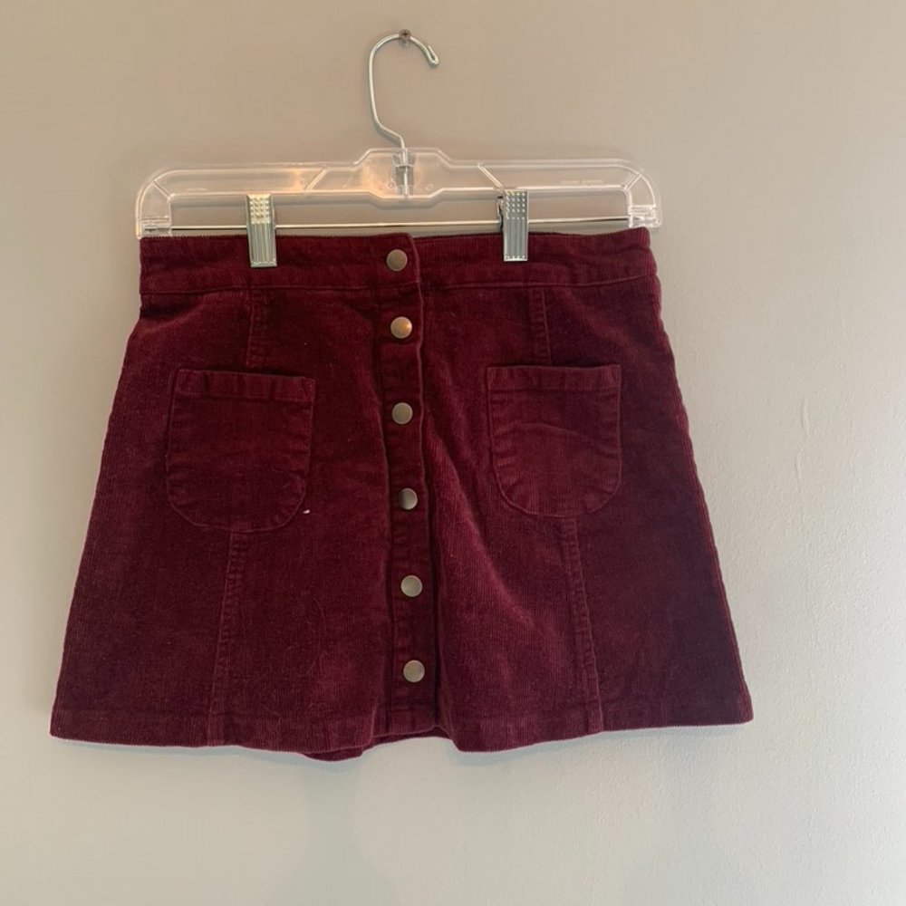 Corduroy Skirt